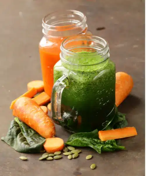 Carrot-Spinach Juice