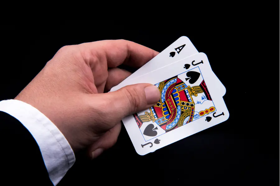Cards denomination in classic blackjack