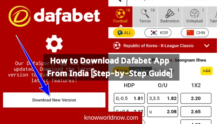 How to Download Dafabet App From India [Step-by-Step Guide]