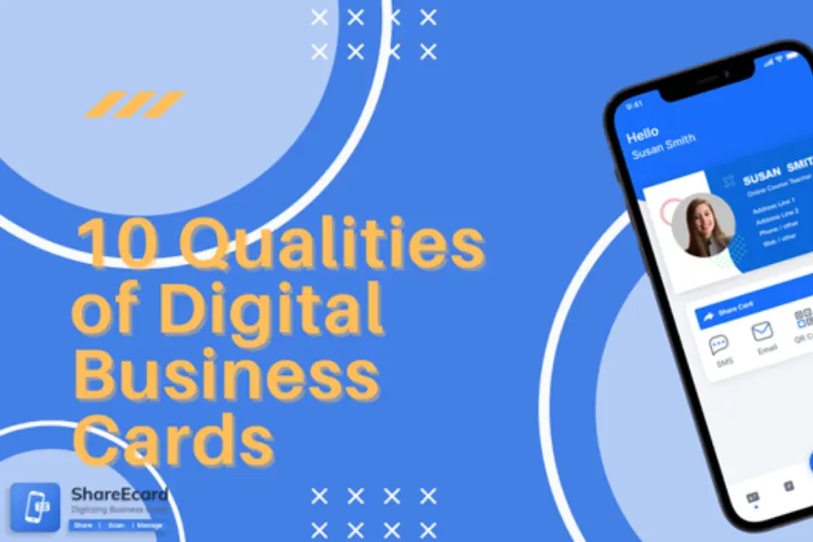 10 Qualities of Digital Business Cards