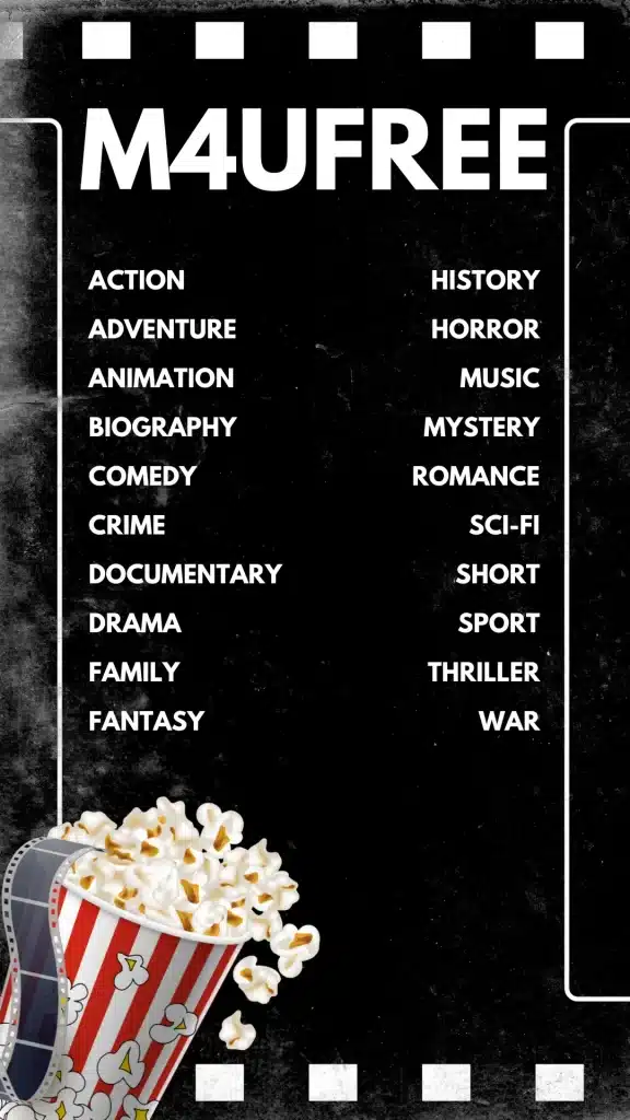 Types of Movies in M4ufree