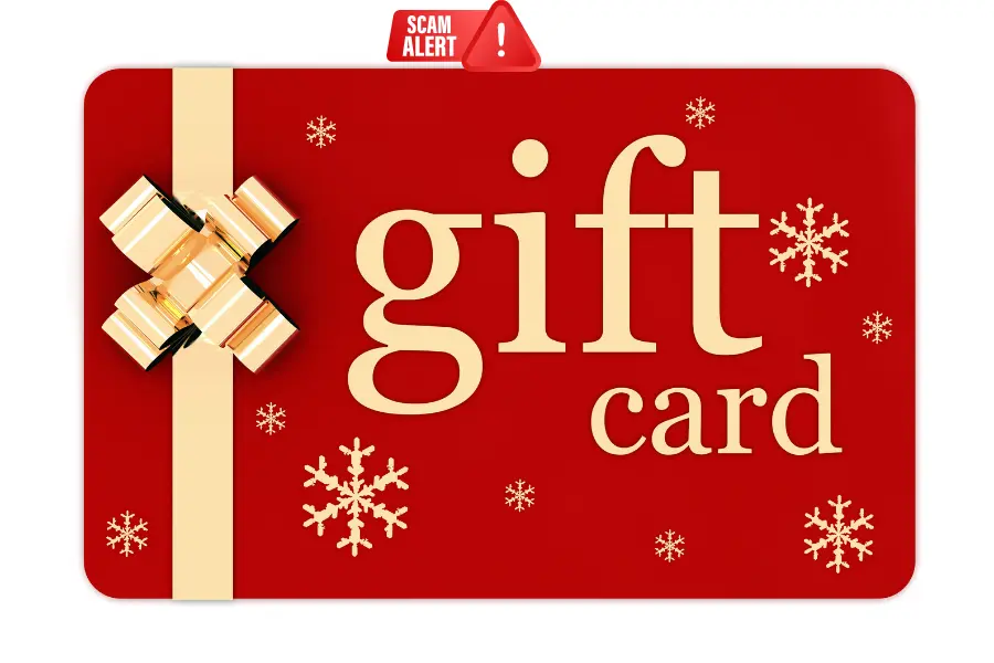 Beware of gift card scams