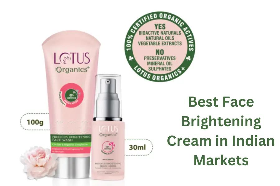Best Face Brightening Cream in Indian Markets