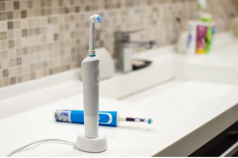 Use an electric toothbrush
