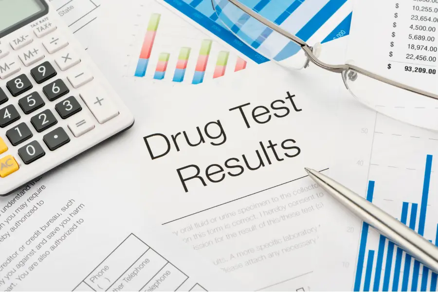 What are the results of DOT drug tests