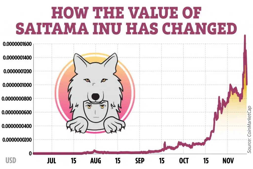 Saitama Inu price prediction 2050