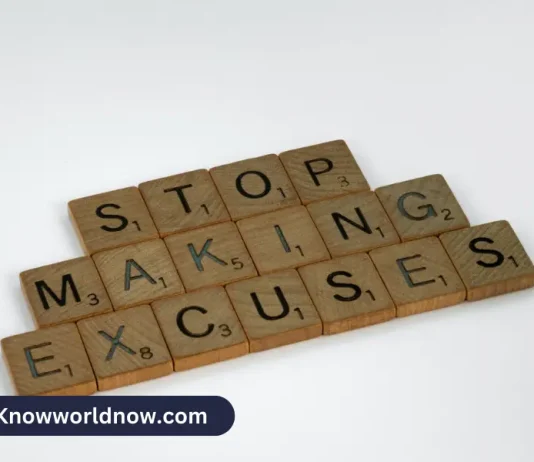 5 Ways To Stop Giving Excuses in Life