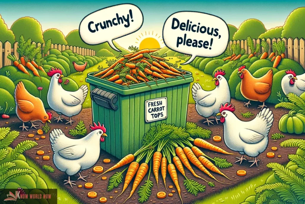 Can Chickens Eat Carrot Tops