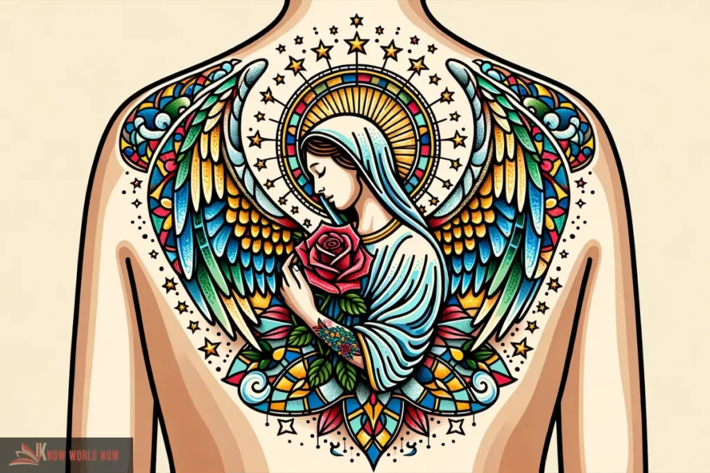 Virgin Mary Tattoo Design Ideas
