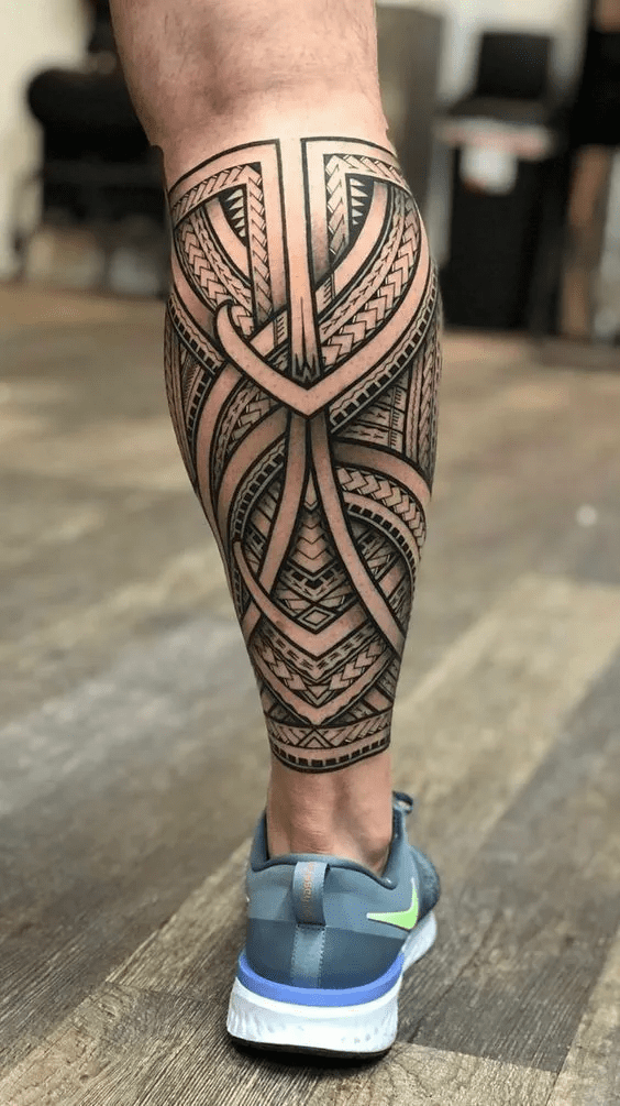 Tattoos of the Virgin Mary on Your Calf
