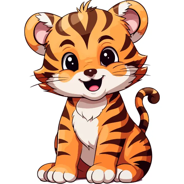 10 lines on tiger for small kids
