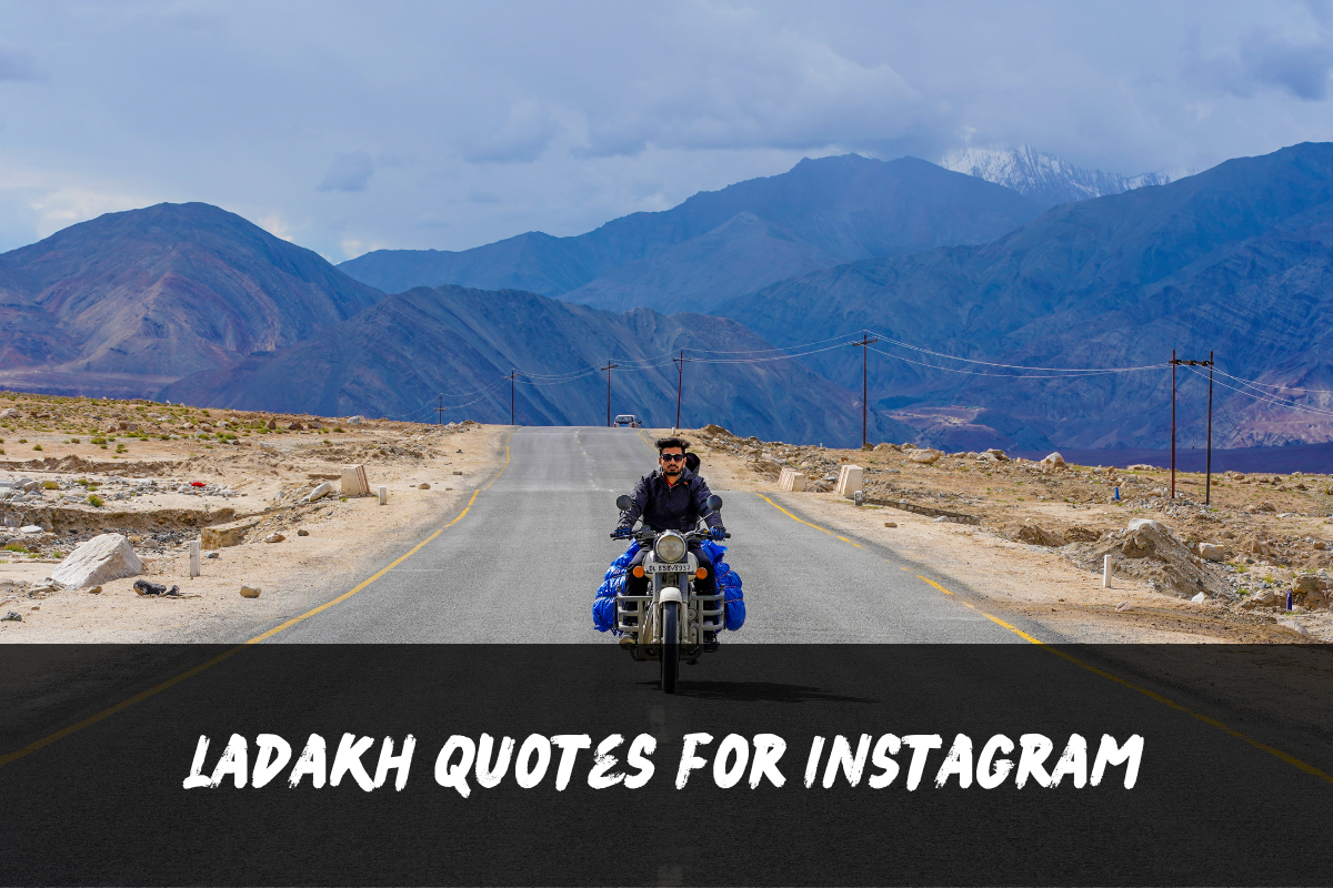 200+ Ladakh Quotes | Hindi Caption, Tagline, Instagram