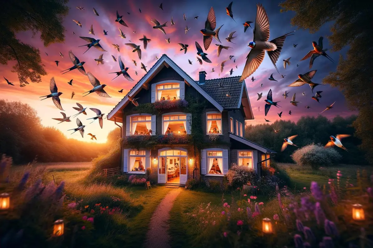 Bird Flying Into Your House