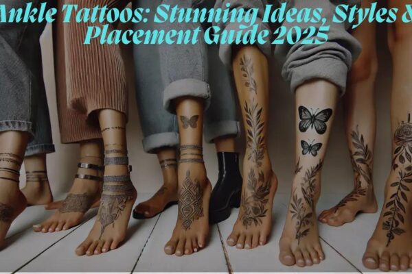 Ankle Tattoos: Pain, Designs, Healing & Placement Guide 2024