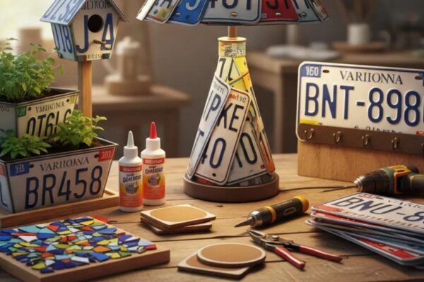 DIY Projects with License Plates: 25+ Creative Ideas