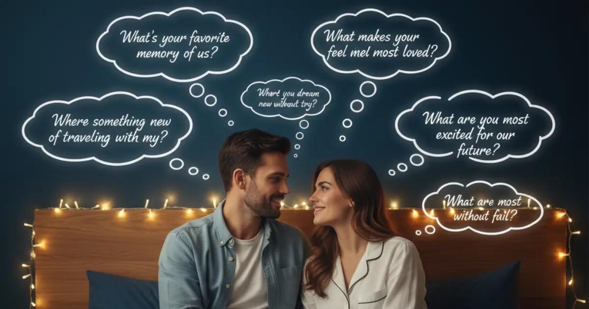 Romantic Questions to Ask Your Girlfriend at Night (120 That Work)