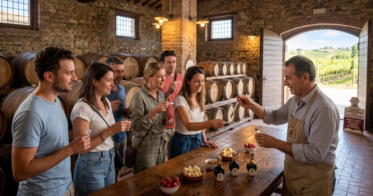 A journey through taste: Modena’s vinegar farmhouses attract visitors from across Europe