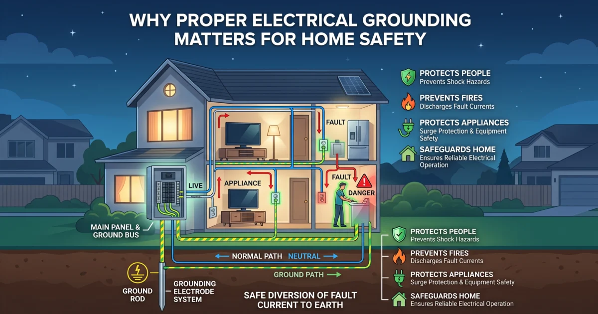 Why Proper Electrical Grounding Matters for Home Safety