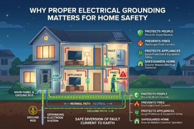 Why Proper Electrical Grounding Matters for Home Safety