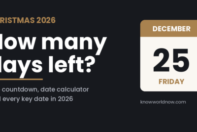 Christmas Countdown 2026: How Many Days Until Christmas?