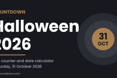 How Many Days Until Halloween 2026? Live Countdown and Calculator