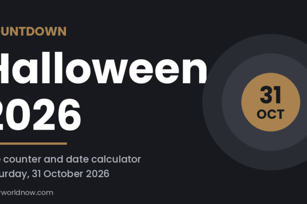 How Many Days Until Halloween 2026? Live Countdown and Calculator