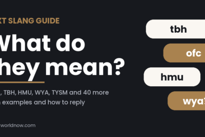 Text Slang Meanings: 47 Abbreviations Explained (OFC, TBH, HMU)
