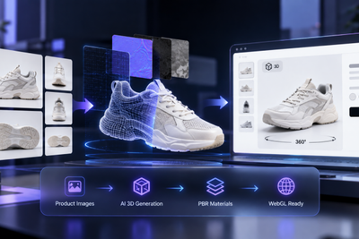 E-commerce 3D Transformation: Step-by-Step Guide to Asset Generation
